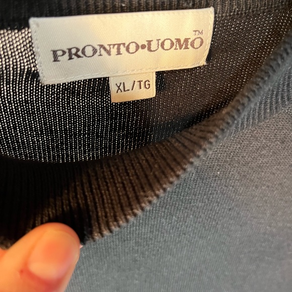 Pronto Uomo mini turtle neck pullover XL - Picture 4 of 6